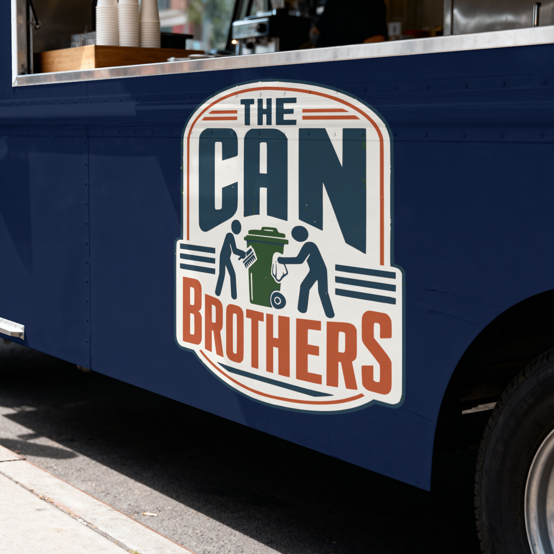 The Can Brothers branded truck