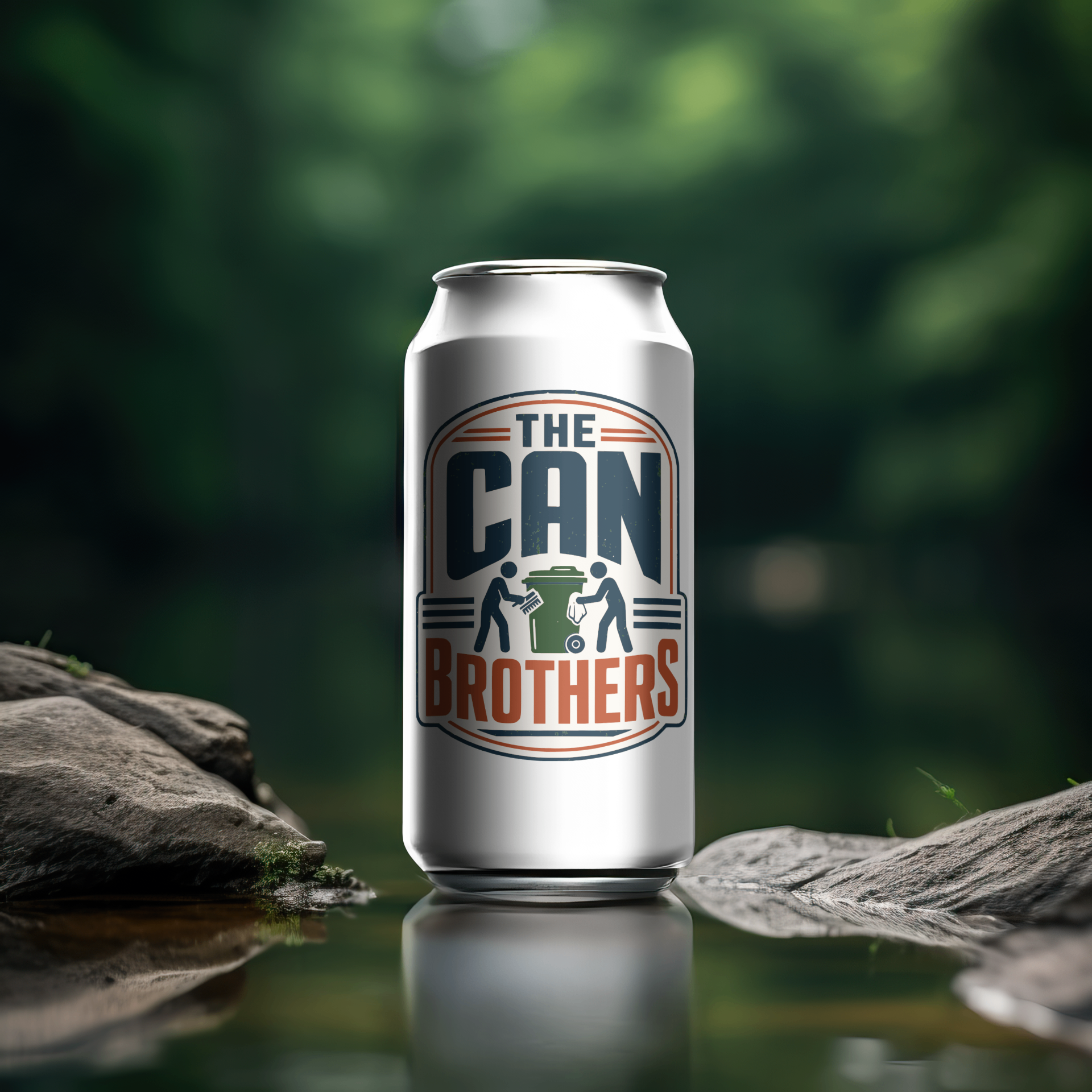 The Can Brothers branded beverage can